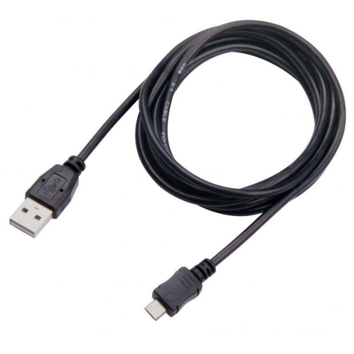 Sbox USB A–Micro USB laidas, 1 m, juodas