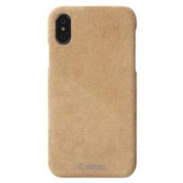 Krusell Broby telefono dėklas Apple iPhone X/XS, rudas