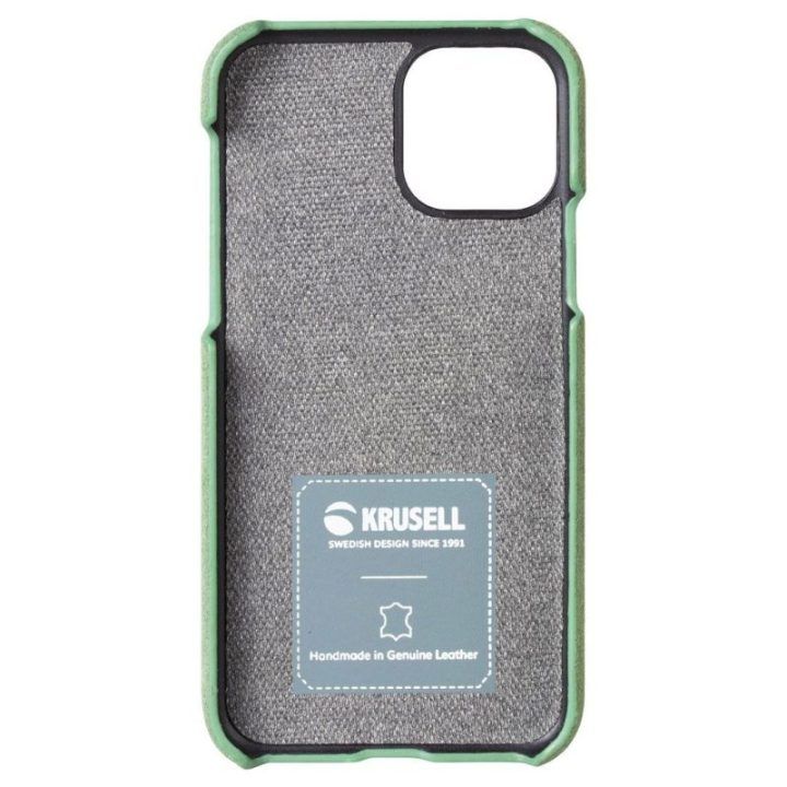 Telefono dėklas Krusell Broby Apple iPhone 11 Pro Max, alyvuogių spalvos