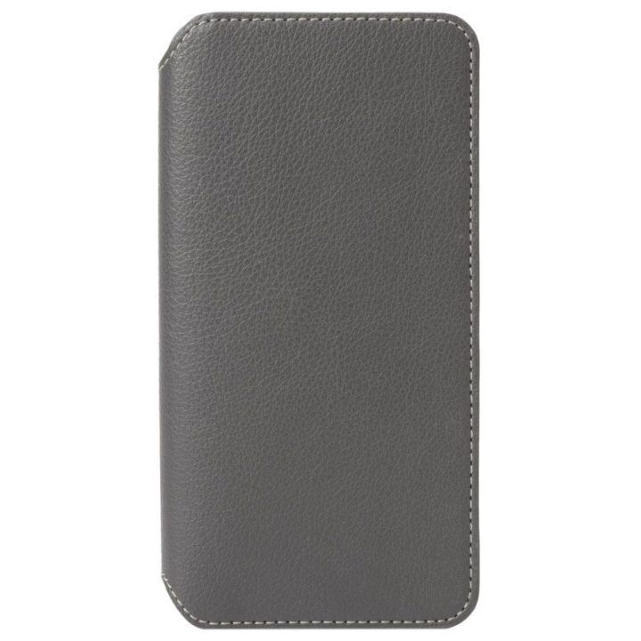 Pilkas folio dėklas Apple iPhone XS Max telefonui
