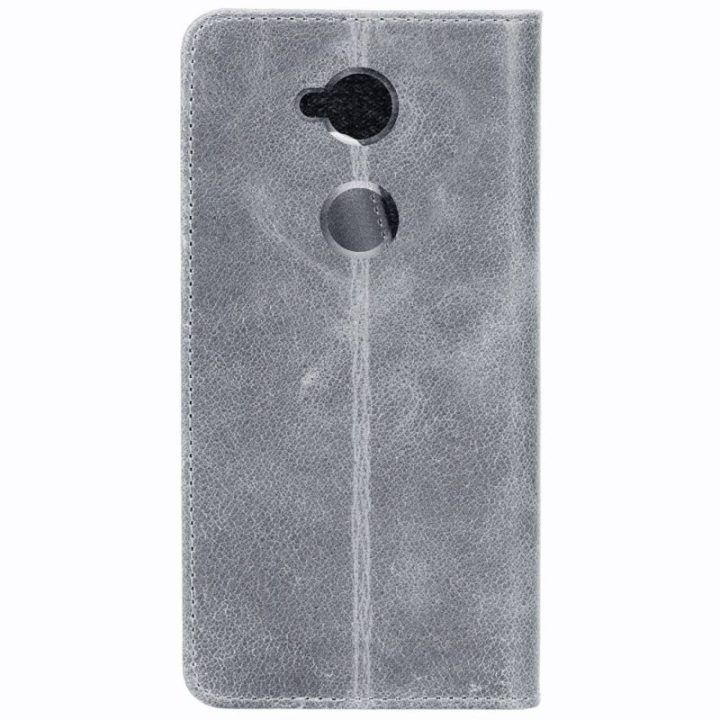 Krusell piniginės tipo dėklas Sony Xperia L2, pilkas