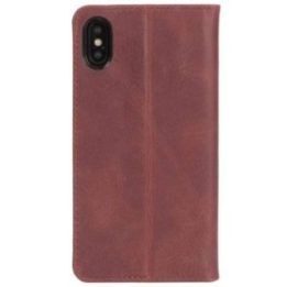Telefono dėklas Krusell Sunne 4 Card Folio iPhone Xs Max, raudonas