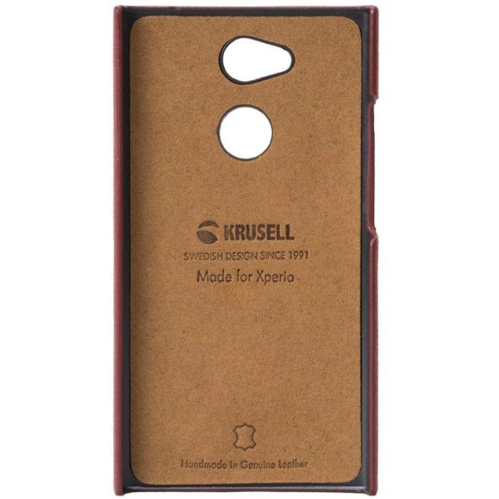 Raudonas telefono dėklas Krusell Sunne Cover Sony Xperia L2