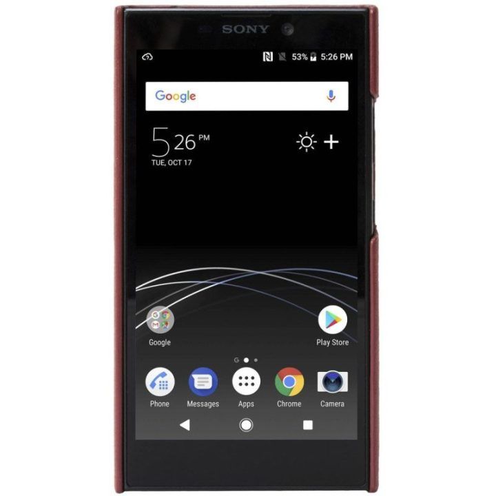 Raudonas telefono dėklas Krusell Sunne Cover Sony Xperia L2