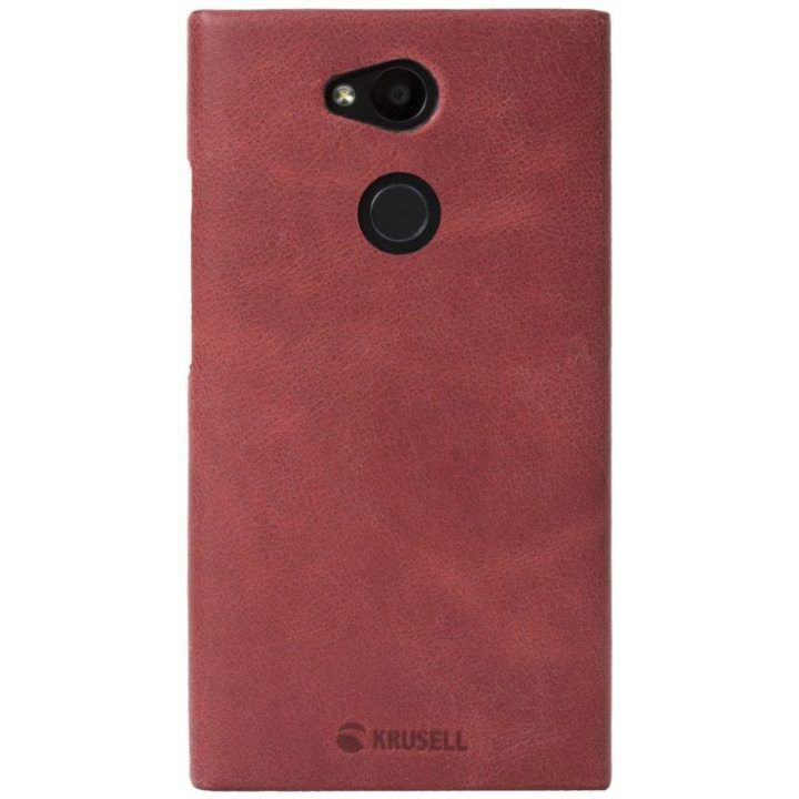 Raudonas telefono dėklas Krusell Sunne Cover Sony Xperia L2