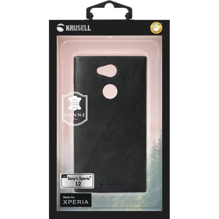 Odinis telefono dėklas Sony Xperia L2, juodas