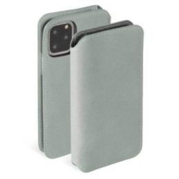 Telefono dėklas-pinigine Krusell Sunne iPhone 11 Pro, pilkas