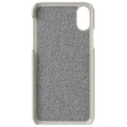 Pilkas telefono dėklas Krusell Tanum iPhone X/XS
