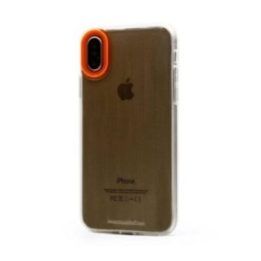Oranžinis telefono dėklas iPhone XS Max