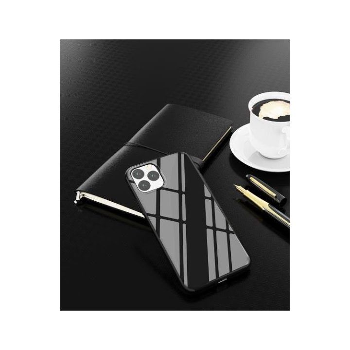 Telefono dėklas Devia Naked TPU, juodas, iPhone 11 Pro Max