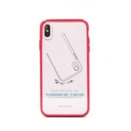 Raudonas telefono dėklas iPhone XS Max