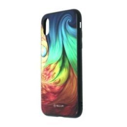 Stiklinis telefono dėklas iPhone XR, „Mesmeric“