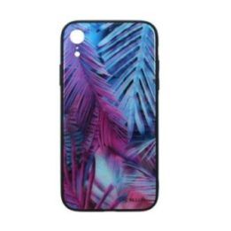 Telefono dėklas iPhone XR su palmių raštu
