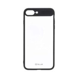 Juodas ir permatomas dėklas iPhone 8 Plus