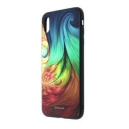 Tellur dėklas su stikline nugarėle iPhone XS Max, Mesmeric