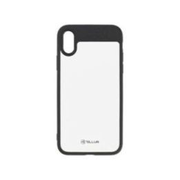 IPhone X/XS dėklas, juodas ir permatomas