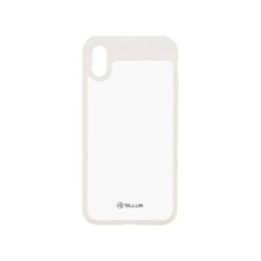 Tellur hibridinis matinis dėklas iPhone X/XS, baltas