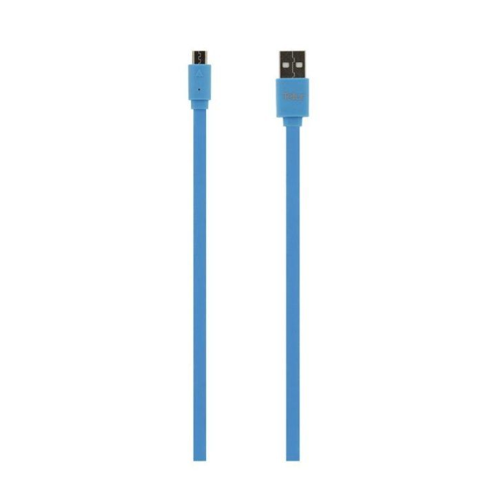 Mėlynas USB į Micro-USB kabelis 1 m