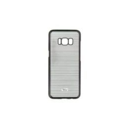 Juodas TPU telefono dėklas Samsung Galaxy S8+