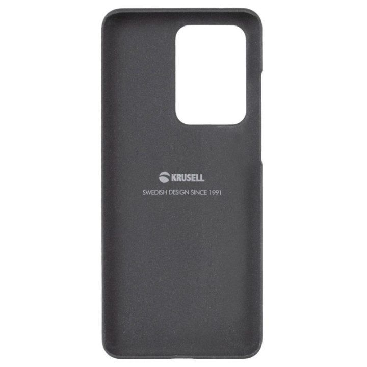 Juodas dėklas telefonui Krusell Essentials SandCover Samsung Galaxy S20 Ultra