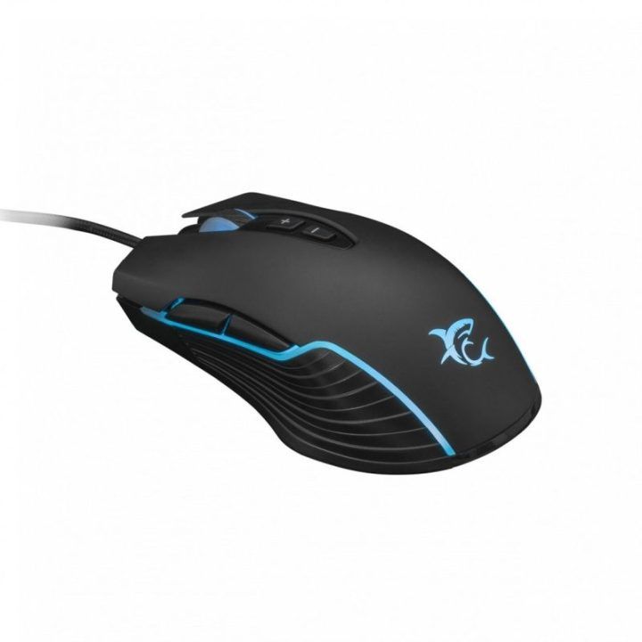 Žaidimų pelė White Shark GM-5003 Azarah, juoda