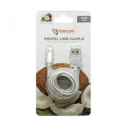 Balta USB–Micro USB jungiamoji laidas, 1,5 m