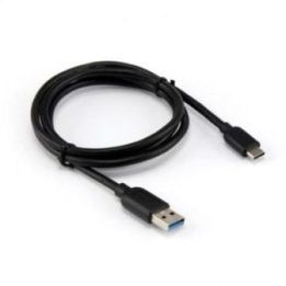 USB 3.0 laidas USB-A – USB-C, 1 m, juodas