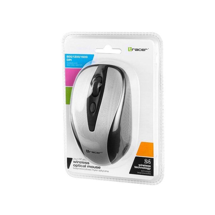 Tracer Joy II RF USB belaidė pelė, sidabrinė
