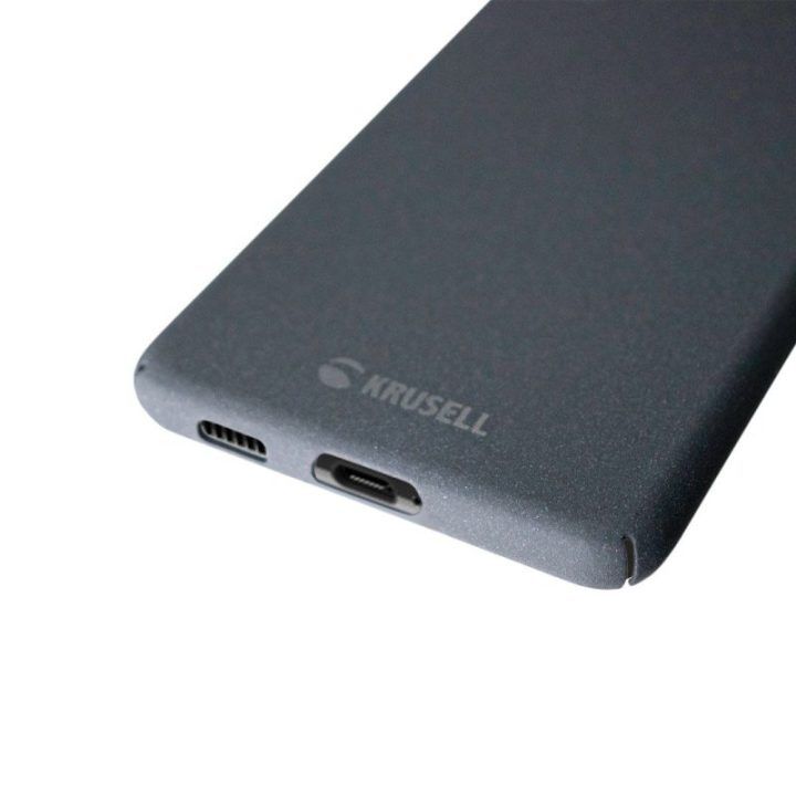 Pilkas telefono dėklas Krusell Essentials SandCover Samsung Galaxy S21 Ultra