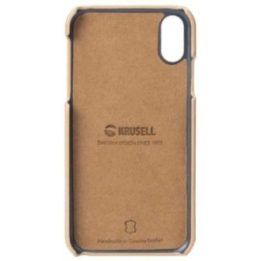 Krusell Sunne dėklas Apple iPhone XS, vintage nude