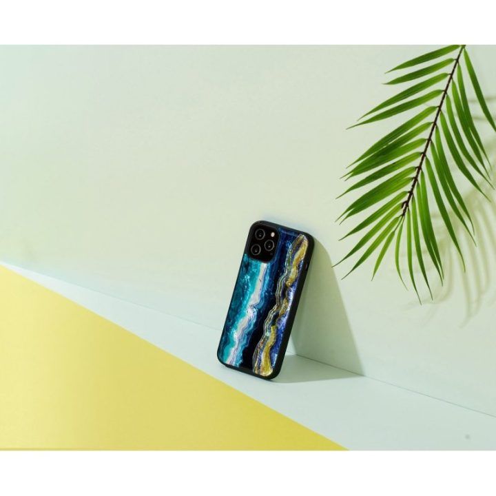 Telefono dėklas Apple iPhone 12/12 Pro, purpurinis agatas