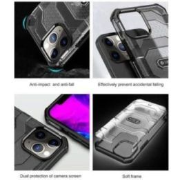 Žalias smūgiams atsparus dėklas iPhone 12 Pro Max