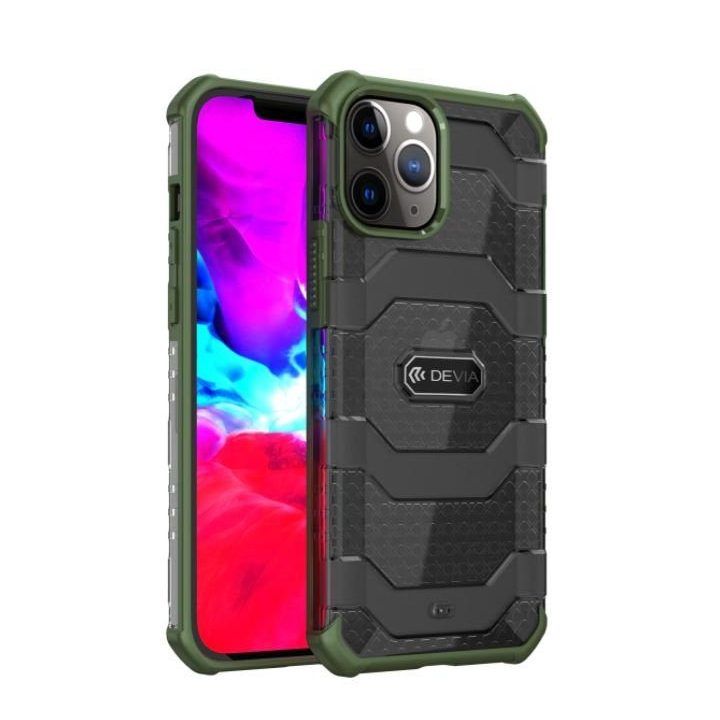 Žalias smūgiams atsparus dėklas iPhone 12 Pro Max