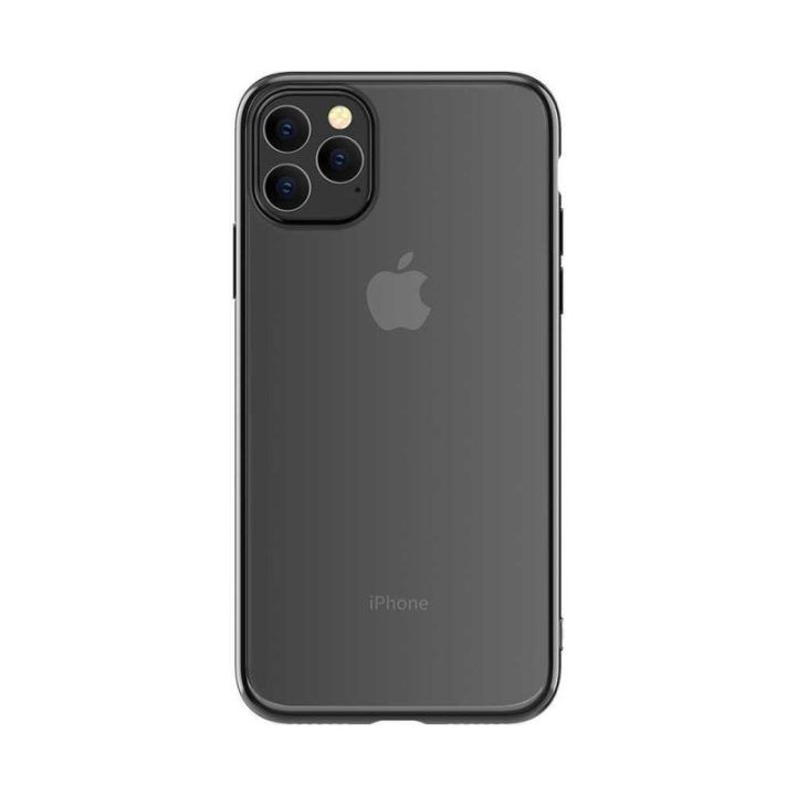 Juodas „iPhone 12 mini“ dėklas su apsauga nuo smūgių