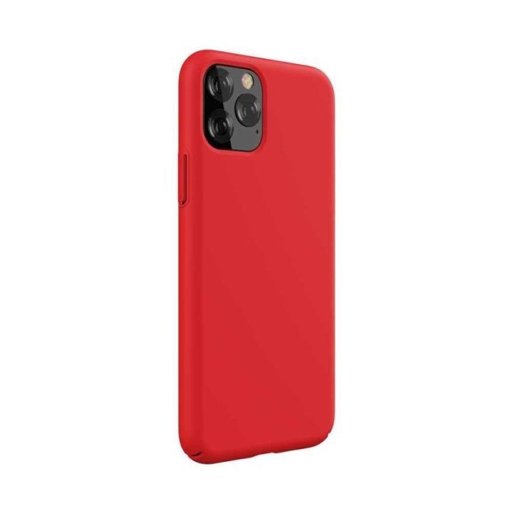 Raudonas silikoninis dėklas iPhone 12 Pro Max