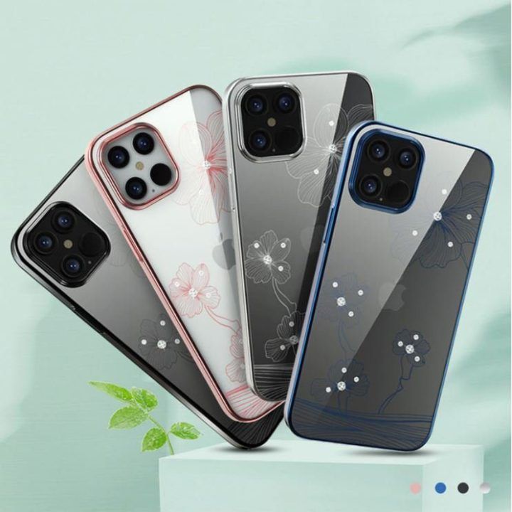 Mėlynas dėklas iPhone 12/12 Pro telefonams
