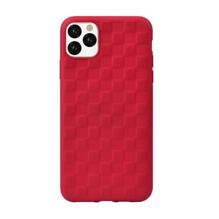 Raudonas TPU dėklas iPhone 11 Pro Max
