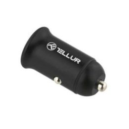 Automobilinis įkroviklis Tellur PD60W QC30W FCC7, juodas