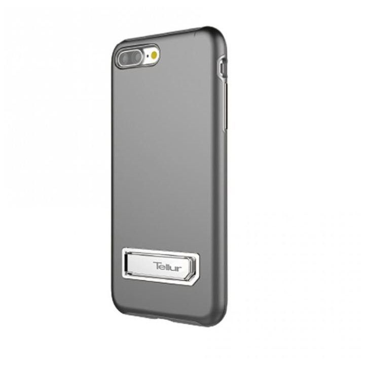 Tellur Premium Kickstand Ultra Shield dėklas iPhone 7 Plus, sidabrinis