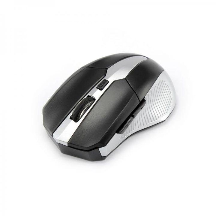 Belaidė žaidimų pelė Sbox WM-9017BS, juoda/sidabrinė