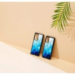 Samsung Galaxy Note20 dėklas, mėlynas ir juodas