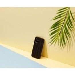 Juodas telefono dėklas Apple iPhone 12 mini