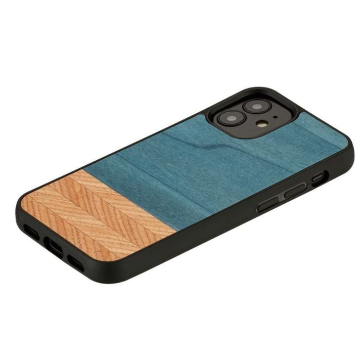Telefono dėklas Apple iPhone 12 mini, juodas džinsinis