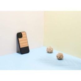 Juodas telefono dėklas Apple iPhone 12 ir iPhone 12 Pro