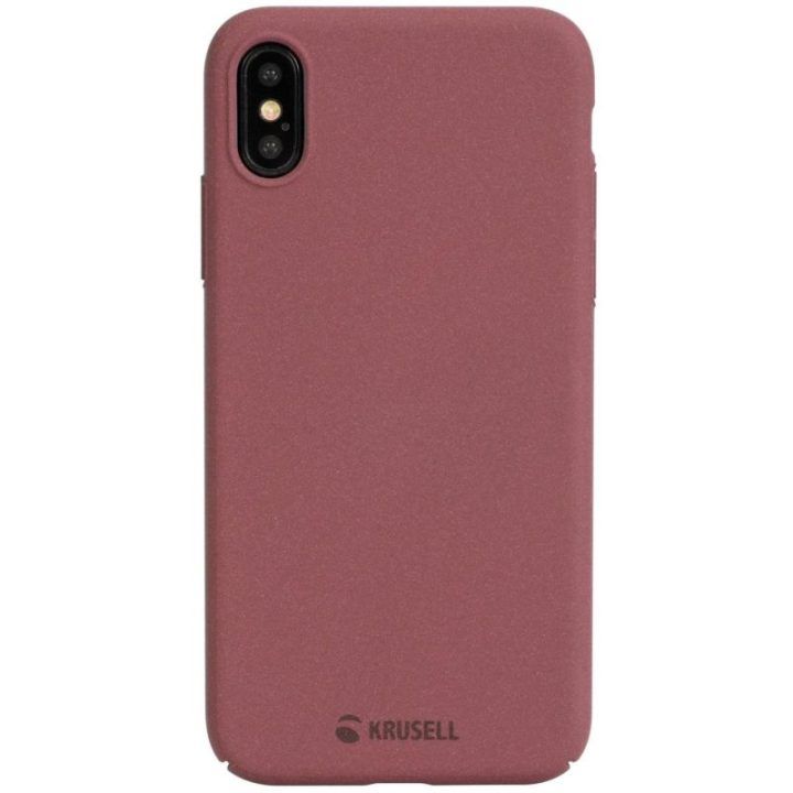 Plonas telefono dėklas Apple iPhone X/XS, rūdžių spalvos