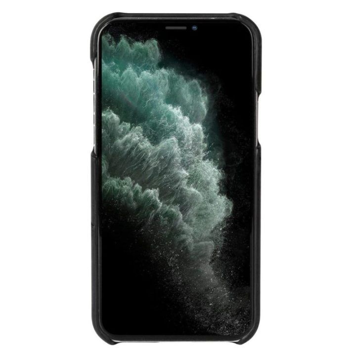 Krusell Sunne CardCover Apple iPhone 12 mini dėklas, juodas