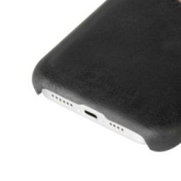 Apple iPhone 12 Pro Max dėklas su kortelių skyriumi, juodas