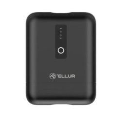 Tellur PD101 10000 mAh 30 W išorinė baterija, juoda