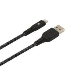 Tellur Green USB-A į Lightning laidas, 1 m, juodas