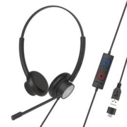 Laidinės binaurinės ausinės Tellur Voice 320, juodos